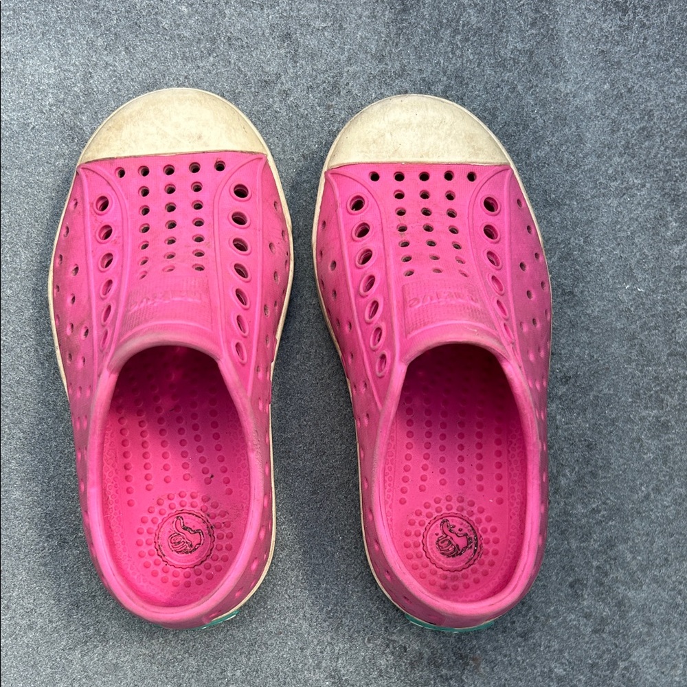 Native Kids Pink and Tan Water Shoes
